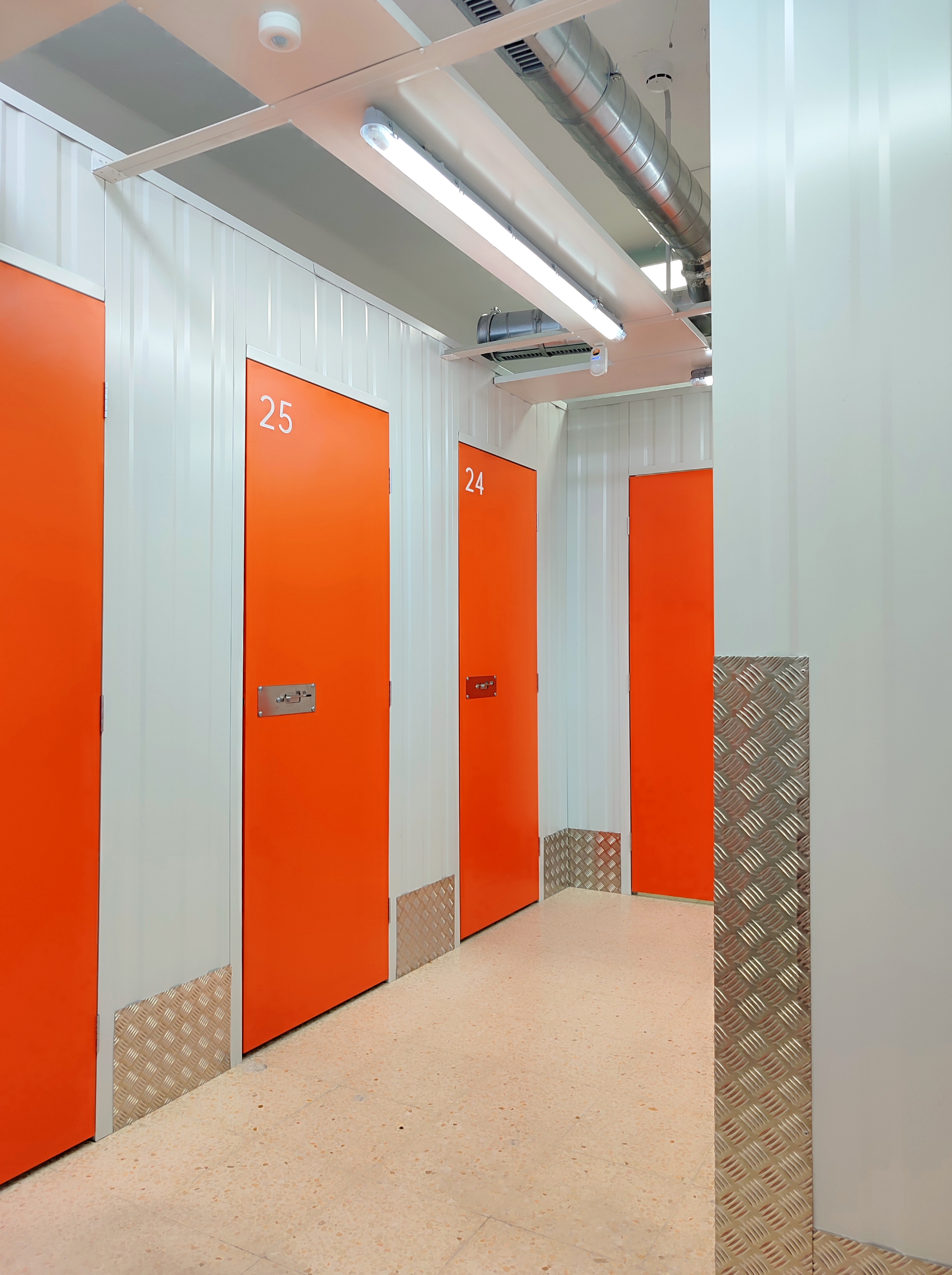 Pasillos amplios y accesibles